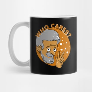 who cares? Mug